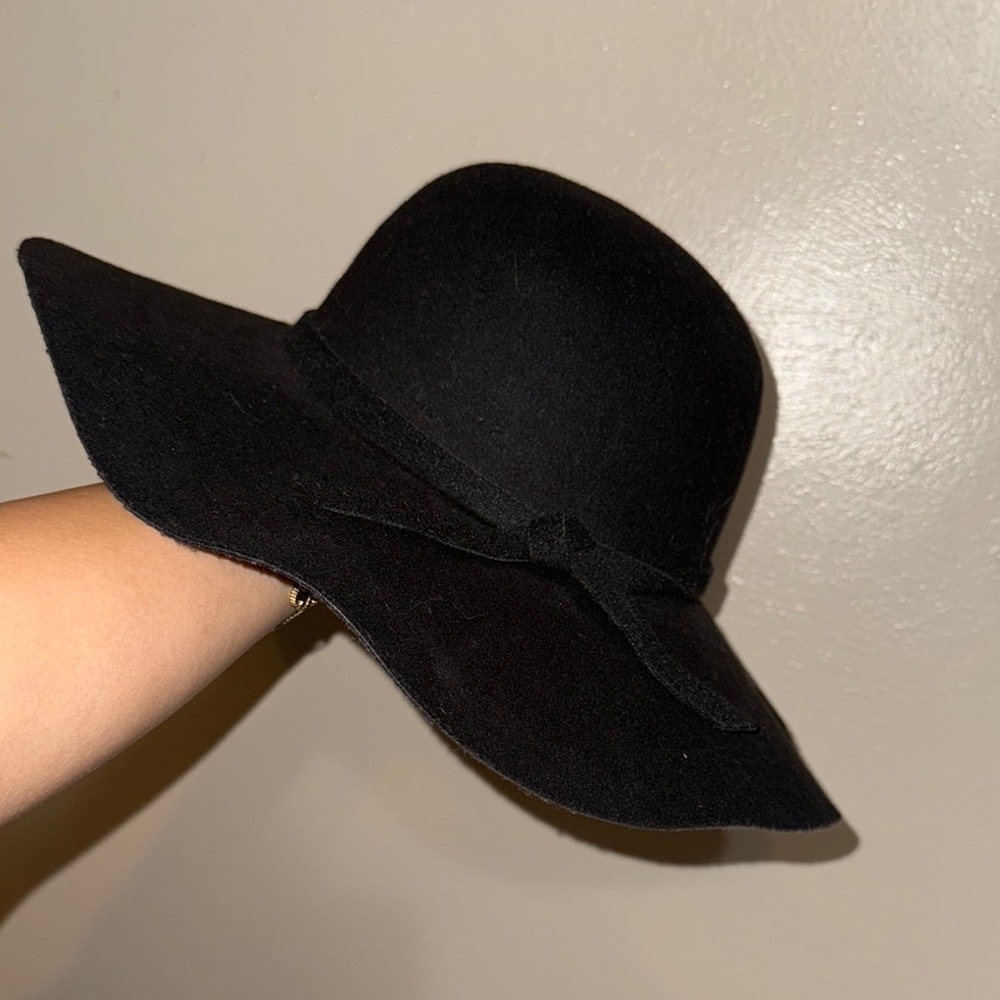 Elegant Black Women's Floppy Hat